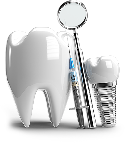 Dental care illustration